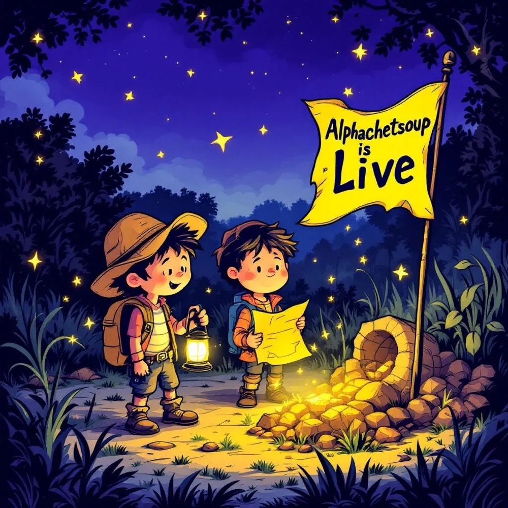 AlphaChetSoup is Live!!